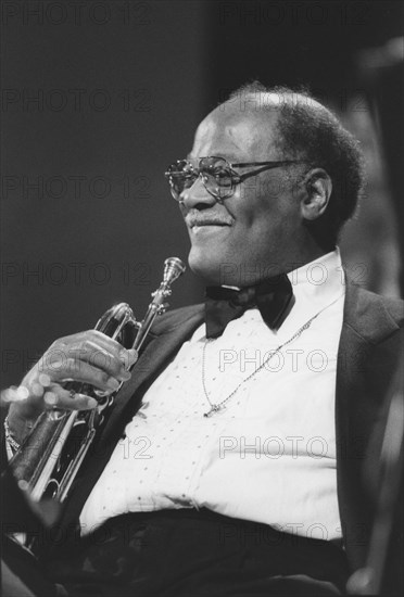 Clark Terry, North Sea Jazz Festival, 1994. Creator: Brian Foskett.