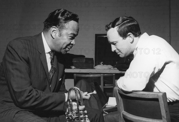 Buck Clayton and Alex Welsh, Daily Mail International Jazz Festival, Manchester, 1963. Creator: Brian Foskett.