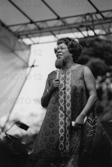 Sarah Vaughan, Knebworth, Capital Radio Jazz Festival, 1981. Creator: Brian Foskett.