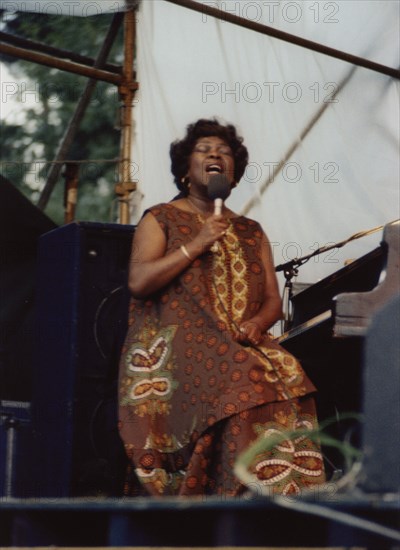 Sarah Vaughan, Knebworth, Capital Radio Jazz Festival, 1981. Creator: Brian Foskett.