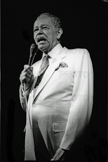 Billy Eckstine, Ronnie Scott's Jazz Club, London, May 1991. Creator: Brian O'Connor.