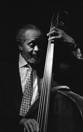 Percy Heath, Ronnie Scott's, London, Nov 1999. Creator: Brian O'Connor.