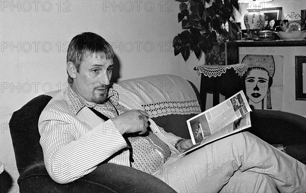 Peter King, At home, London, 1985. Creator: Brian O'Connor.