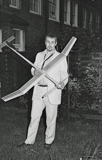 Peter King, At home, London, 1985. Creator: Brian O'Connor.