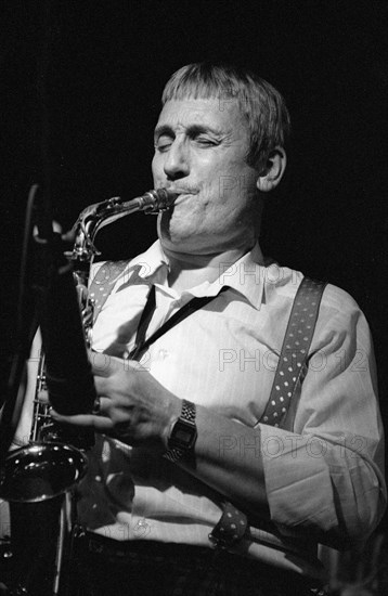 Peter King, Ronnie Scott's, London, Sep 1989. Creator: Brian O'Connor.