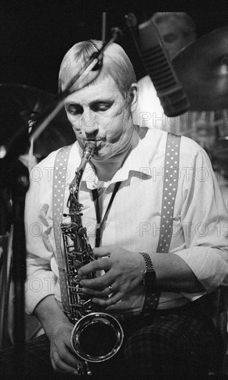 Peter King, Ronnie Scott's, London, Sep 1989. Creator: Brian O'Connor.