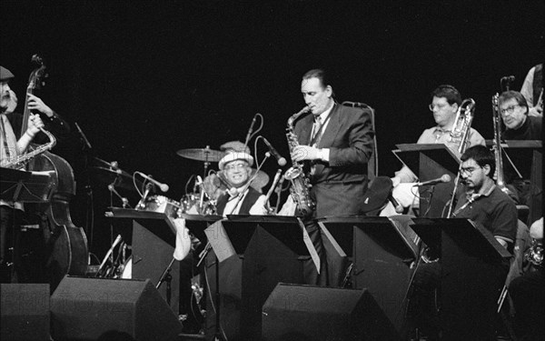 Peter King, Don Weller Big Band, Gardner Centre, Brighton , May 1996. Creator: Brian O'Connor.