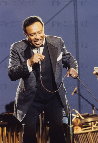 Lionel Hampton, Knebworth Jazz Festival, Knebworth, Herts, July 1982. Creator: Brian O'Connor.