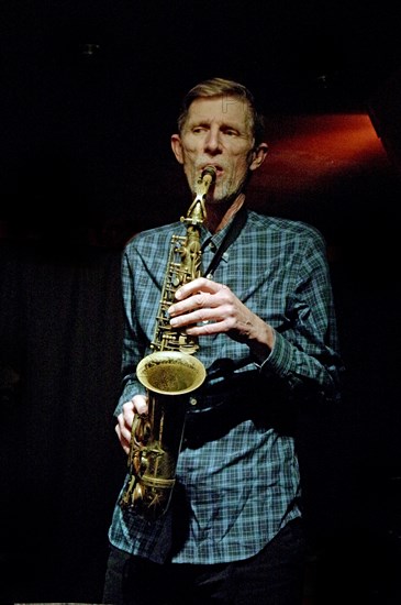 Steve Buckely, Zone-B, Verdict Jazz Club, Brighton, East Sussex, 13 Dec 2019. Creator: Brian O'Connor.