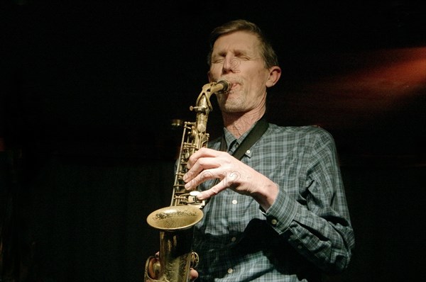 Steve Buckely, Zone-B, Verdict Jazz Club, Brighton, East Sussex, 13 Dec 2019. Creator: Brian O'Connor.