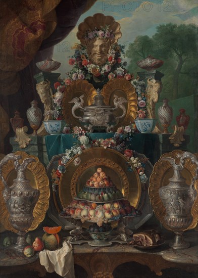 Still Life with Silver. Creator: Alexandre François Desportes.