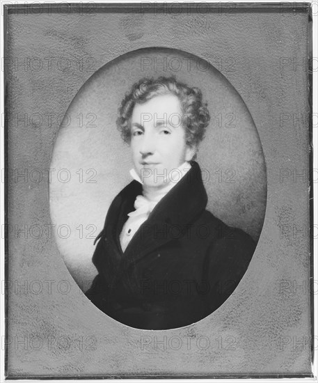 Portrait of a Man, 1828. Creator: Andrew Robertson.