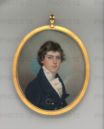 Isaac O'Brien L. McPherson, 1823. Creator: Charles Fraser.