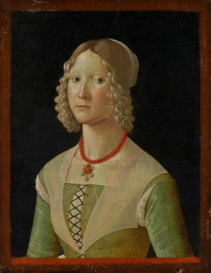 Selvaggia Sassetti (born 1470), ca. 1487-88. Creator: Davide Ghirlandaio.