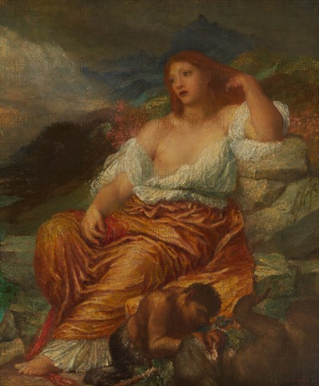 Ariadne, 1894. Creator: George Frederick Watts.