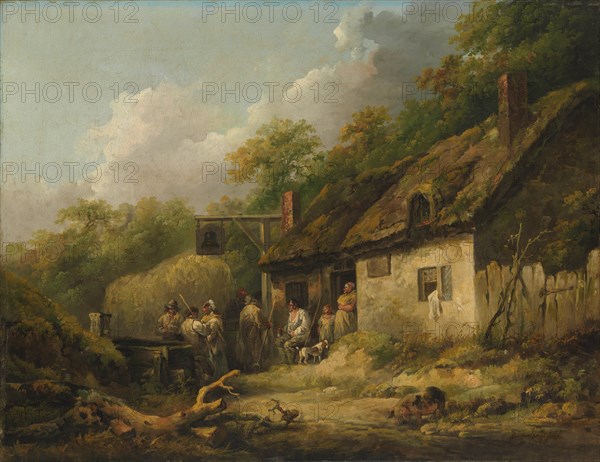 The Bell Inn, late 1780s. Creator: George Morland.