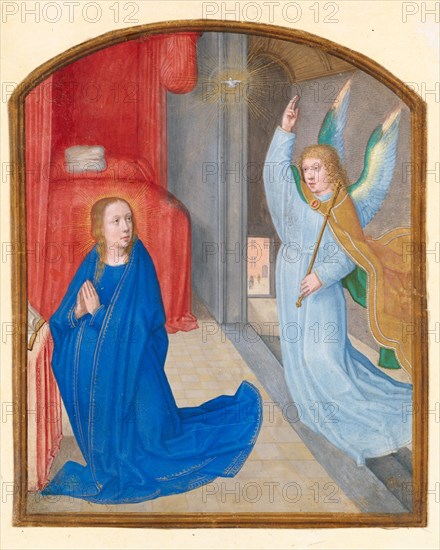 The Annunciation, ca. 1510. Creator: Circle of Gerard David (Netherlandish, Oudewater ca. 1455-1523 Bruges).