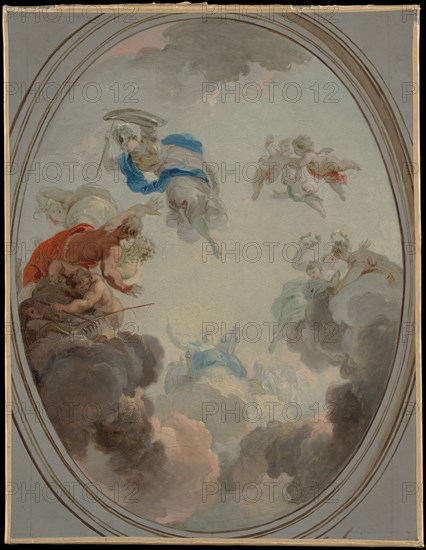 Allegory of Government: Wisdom Defeating Discord. Creator: Jacob de Wit.