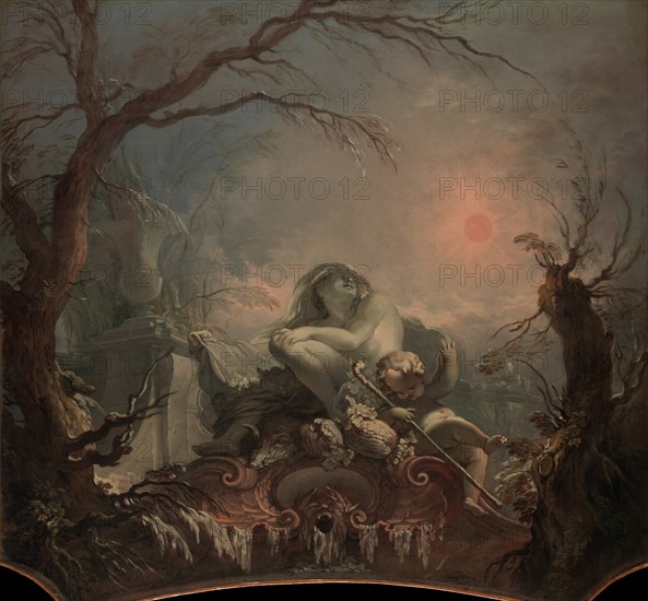 Allegory of Winter. Creator: Jacques de Lajoue II.