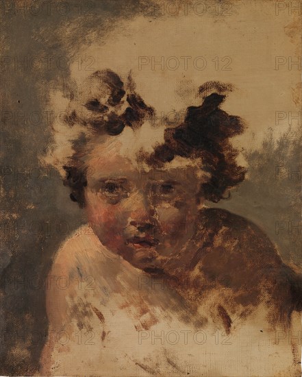 Head of a Child. Creator: Style of Jacques Louis David (French, first quarter 19th century).