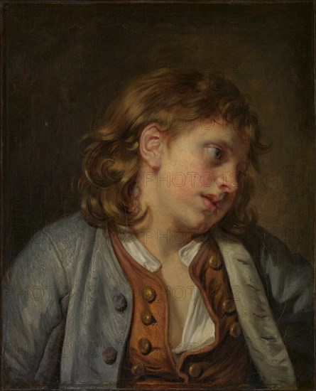 Head of a Young Boy, 1763. Creator: Jean-Baptiste Greuze.