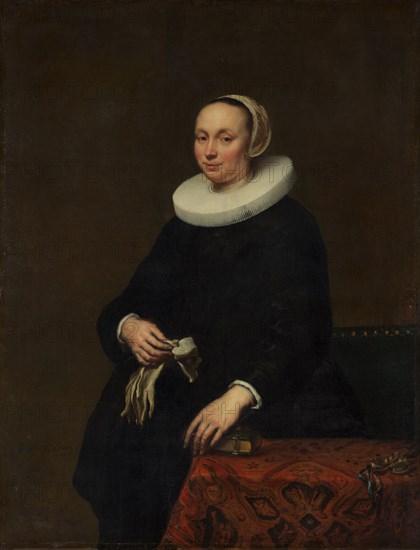 Portrait of a Woman, 1650. Creator: Jürgen Ovens.