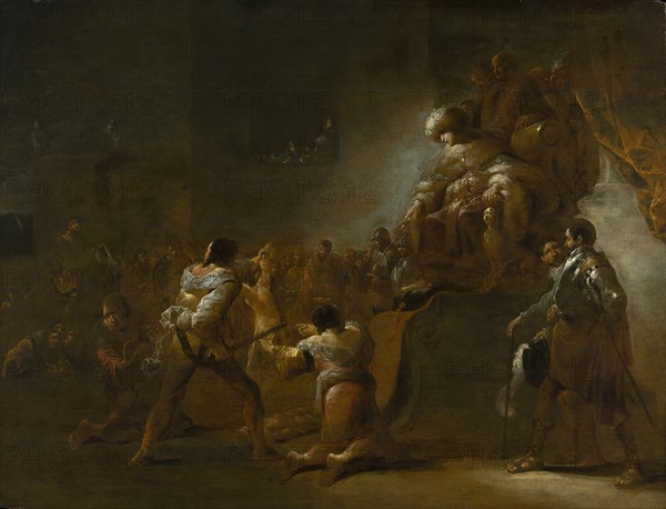 The Judgment of Solomon, 1640s. Creator: Leonard Bramer.
