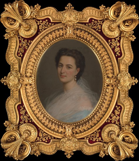 Portrait of a Woman..., 1864. Creator: Michele Gordigiani.