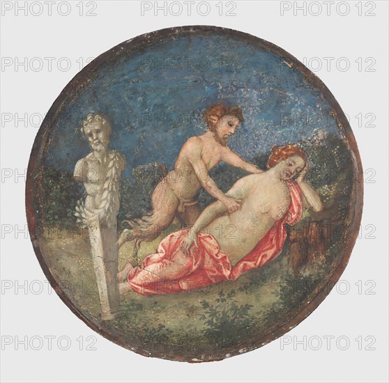 Jupiter and Antiope, ca. 1509. Creator: Bernardino Pinturicchio.