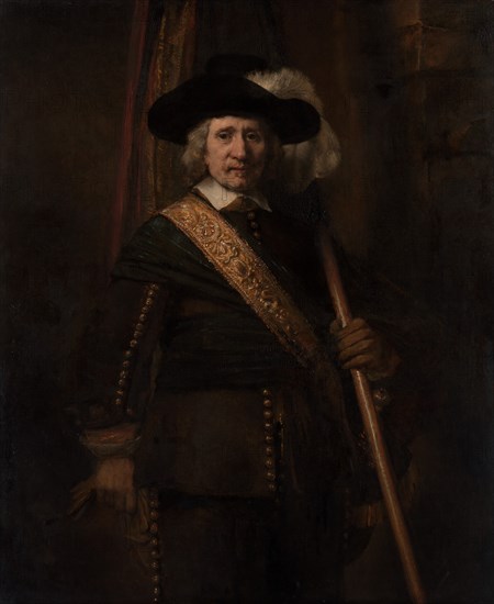The Standard Bearer (Floris Soop, 1604-1657), 1654. Creator: Rembrandt Harmensz van Rijn.