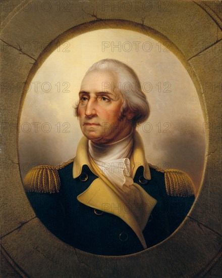 George Washington, ca. 1846. Creator: Rembrandt Peale.