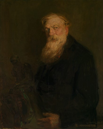 Auguste Rodin, 1910. Creator: Robert MacCameron.