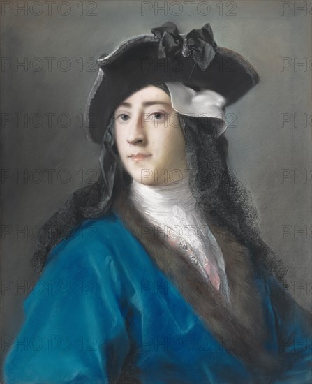 Gustavus Hamilton (1710-1746), Second Viscount Boyne, in Masquerade Costume, 1730-31. Creator: Rosalba Giovanna Carriera.