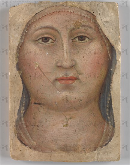 Head of the Virgin, ca. 1397. Creator: Taddeo di Bartolo.