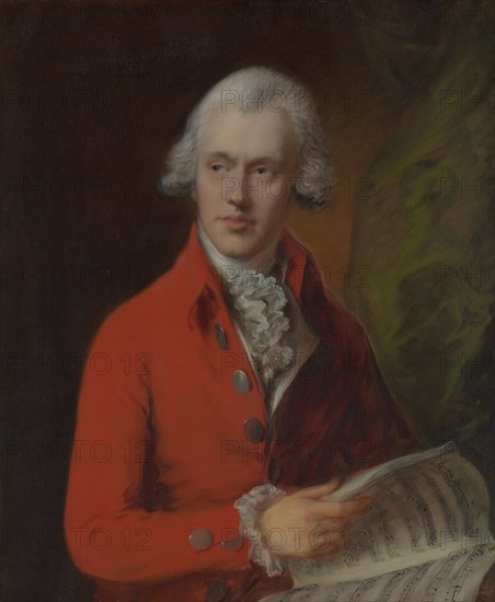 Charles Rousseau Burney (1747-1819), ca. 1780. Creator: Thomas Gainsborough.