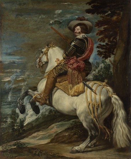 Don Gaspar de Guzmán (1587-1645), Count-Duke of Olivares, ca. 1635. Creator: Diego Velasquez.