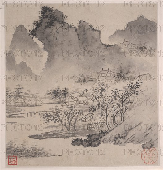 Eight Songs of the Xiao and Xiang Rivers. Creator: Wen Zhengming.