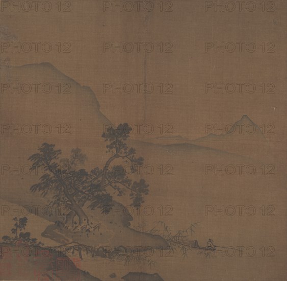 Xiantang Estuary, ca. 1200. Creator: In the style of Xia Gui (Chinese, active ca. 1195-1230).