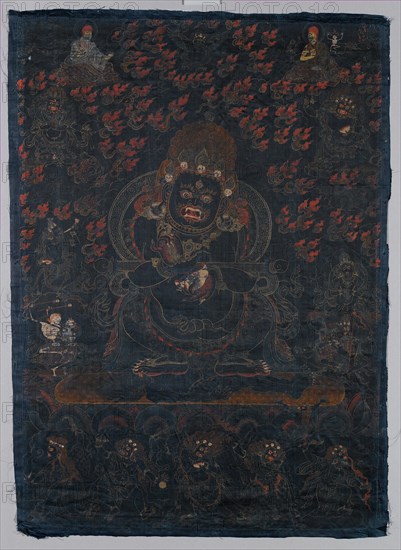 Mahakala, Protector of the Tent, ca. 1650. Creator: Unknown.