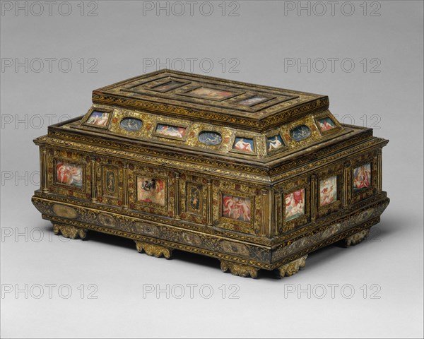 Casket (cofanetto or scrigno), 1575-1600. Creator: Unknown.