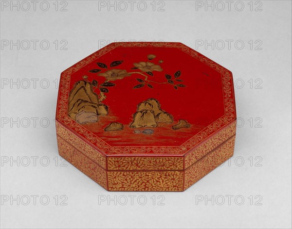 Octagonal incense box, 17th century. Creator: Unknown.