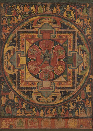 Chakrasamvara Mandala, ca. 1100. Creator: Unknown.