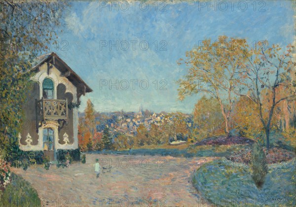 View of Marly-le-Roi from Coeur-Volant, 1876. Creator: Alfred Sisley.