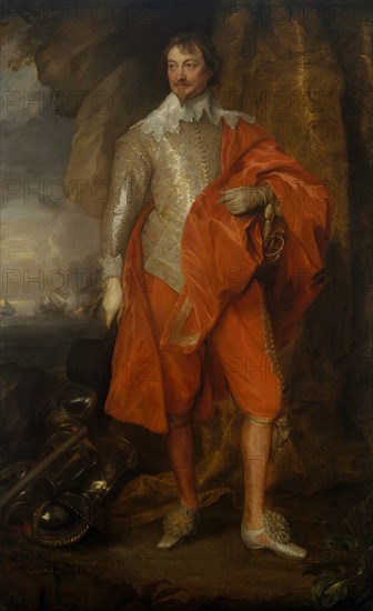 Robert Rich (1587-1658), Second Earl of Warwick, ca. 1632-35. Creator: Anthony van Dyck.