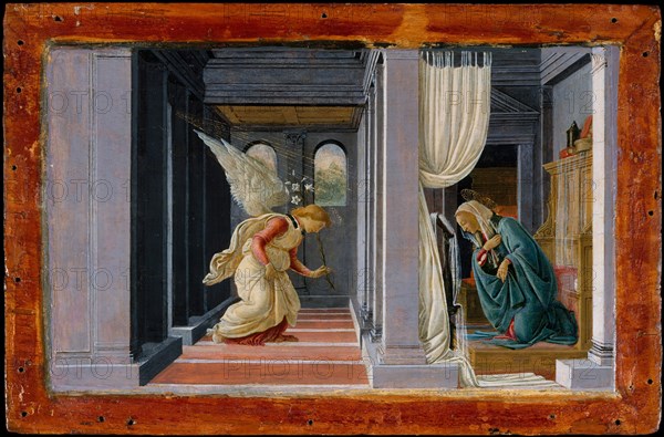 The Annunciation, ca. 1485-92. Creator: Sandro Botticelli.