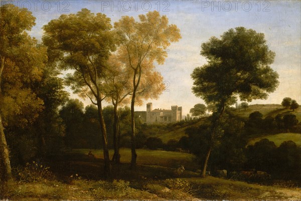 View of La Crescenza, 1648-50. Creator: Claude Lorrain.