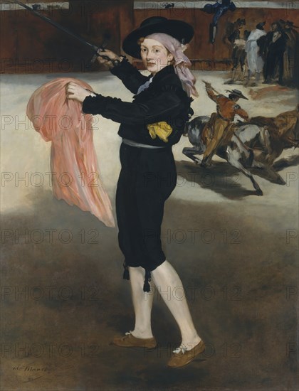 Mademoiselle V. . . in the Costume of an Espada, 1862. Creator: Edouard Manet.