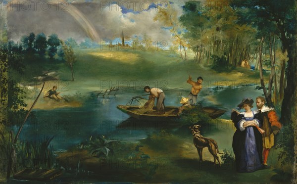 Fishing, ca. 1862-63. Creator: Edouard Manet.