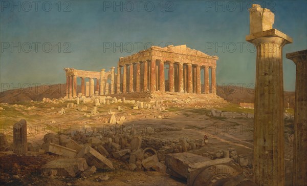 The Parthenon, 1871. Creator: Frederic Edwin Church.
