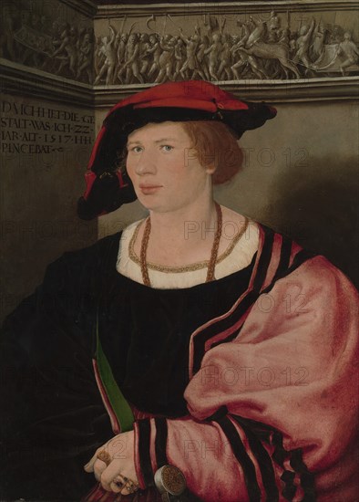 Benedikt von Hertenstein (born about 1495, died 1522), 1517. Creator: Hans Holbein the Younger.